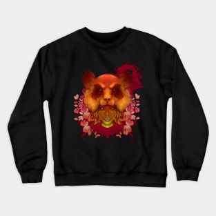 Animal Tribute Spirit Collection Panda Bear Crewneck Sweatshirt